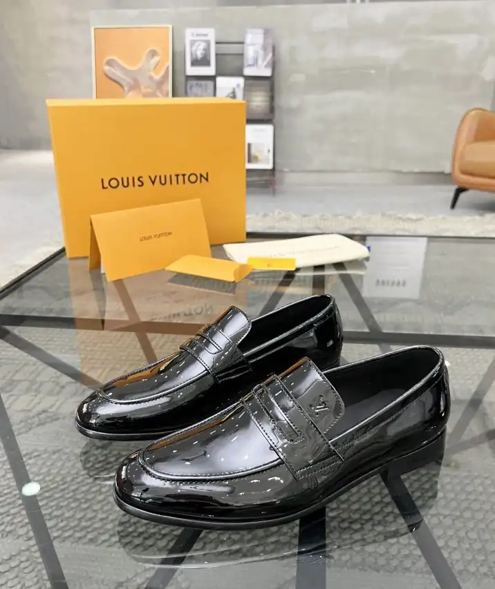 hype LV Leather Shoes