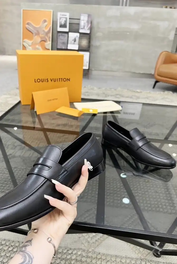 hype LV Leather Shoes