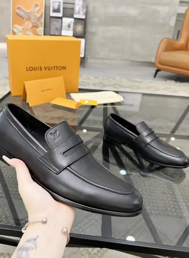 hype LV Leather Shoes