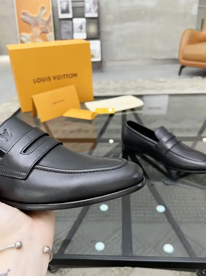 hype LV Leather Shoes