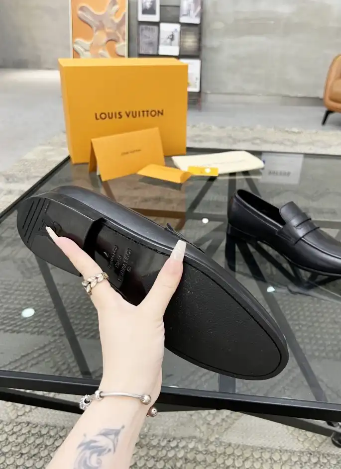 hype LV Leather Shoes