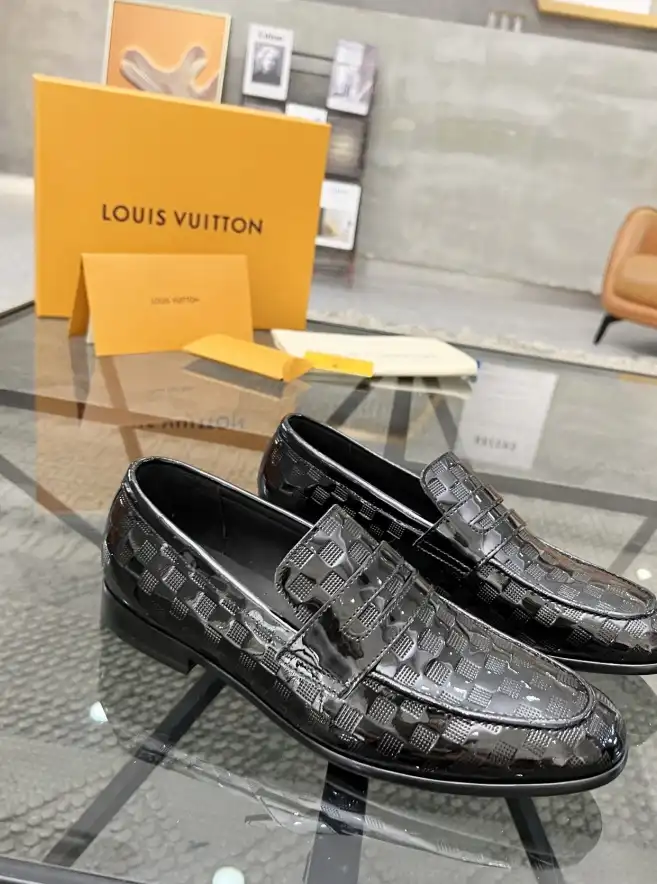 hype LV Leather Shoes