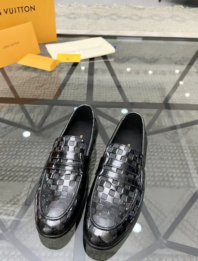 hype LV Leather Shoes