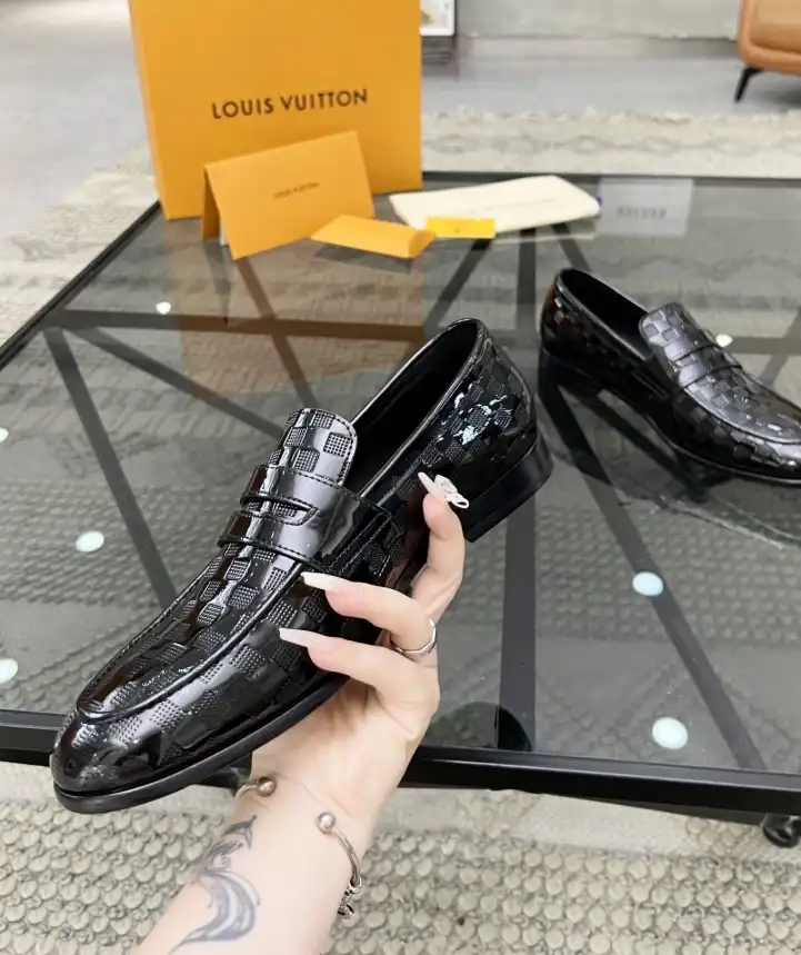 hype LV Leather Shoes