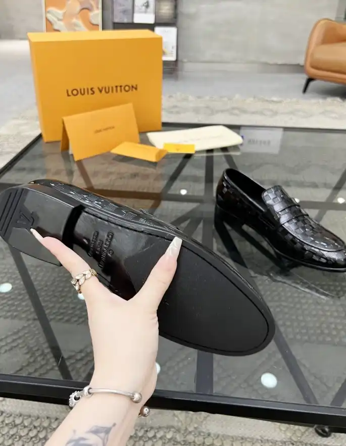 hype LV Leather Shoes