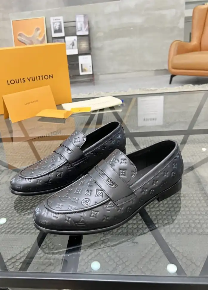 hype LV Leather Shoes