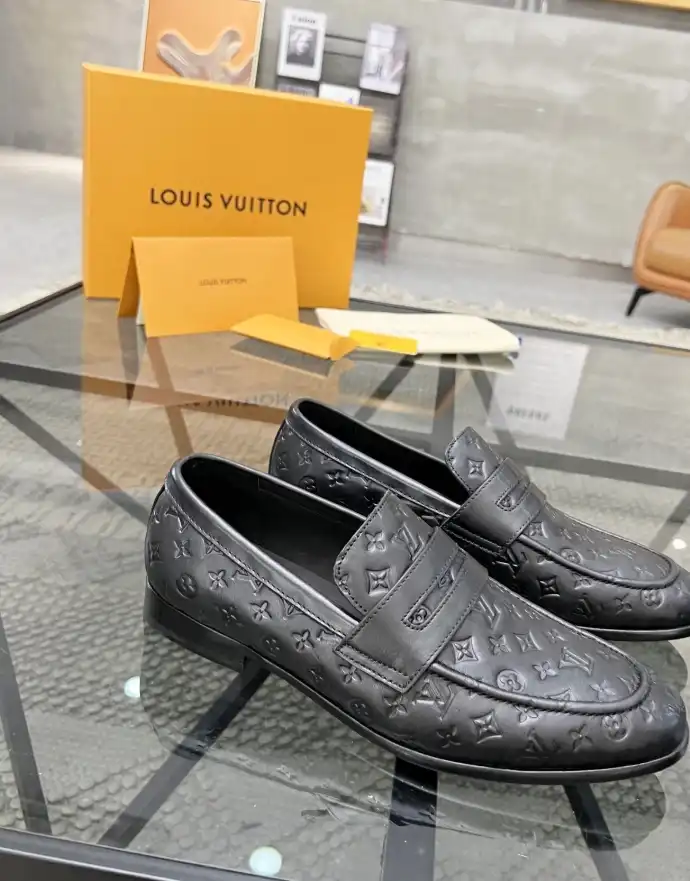 hype LV Leather Shoes