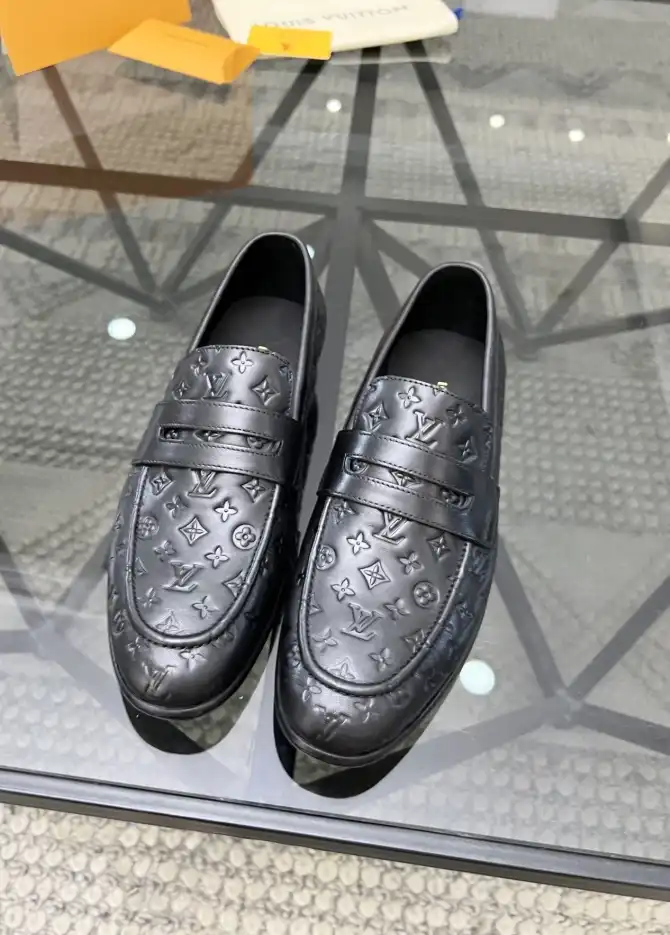 hype LV Leather Shoes