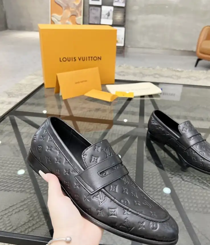 hype LV Leather Shoes