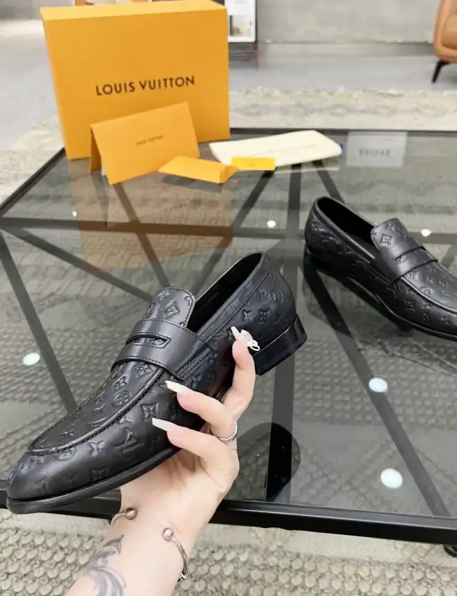 hype LV Leather Shoes