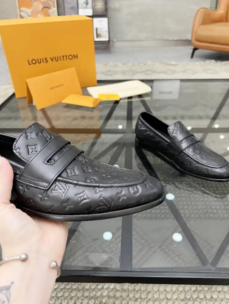 hype LV Leather Shoes