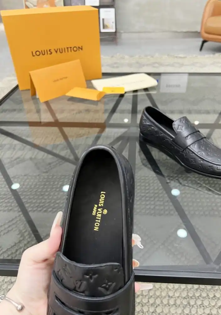 hype LV Leather Shoes