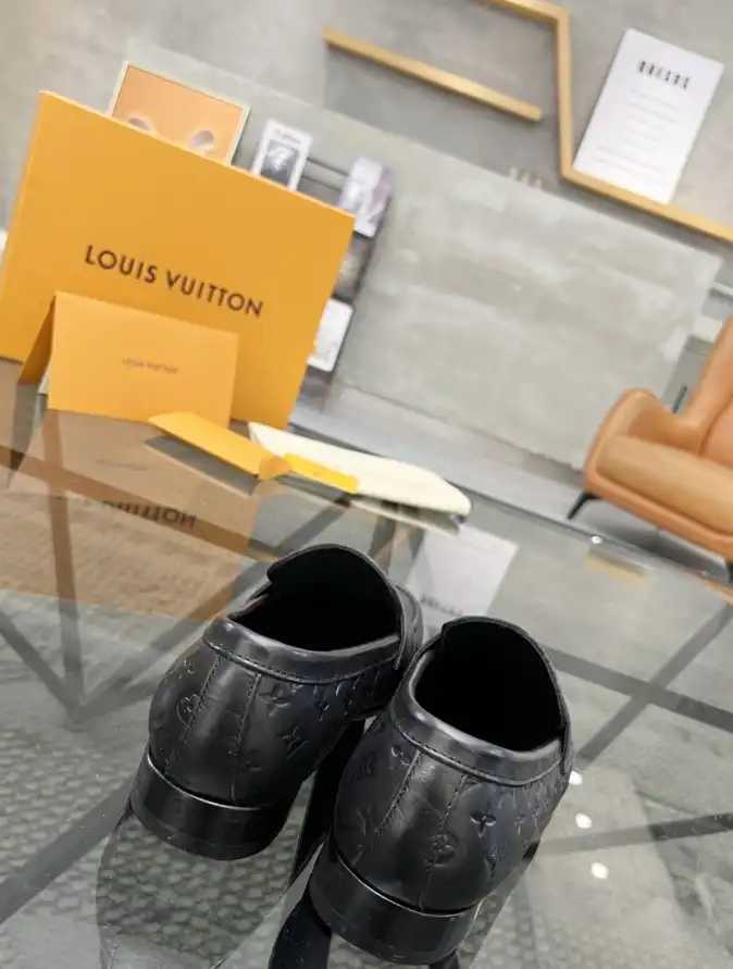 hype LV Leather Shoes