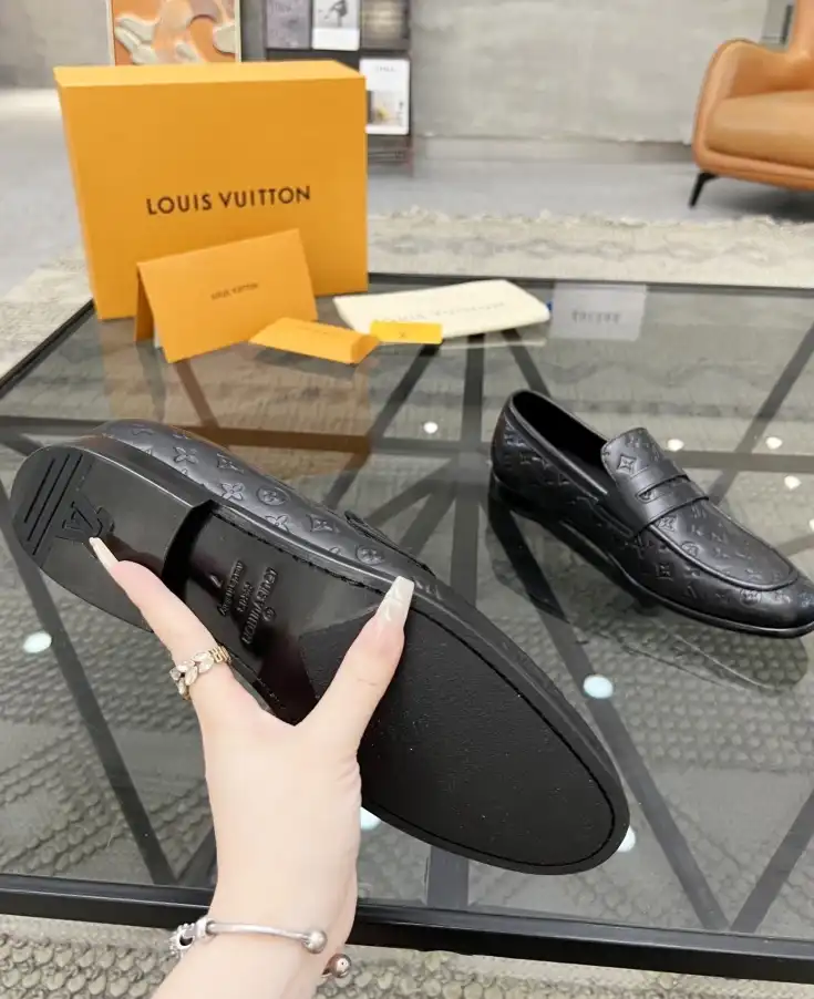 hype LV Leather Shoes