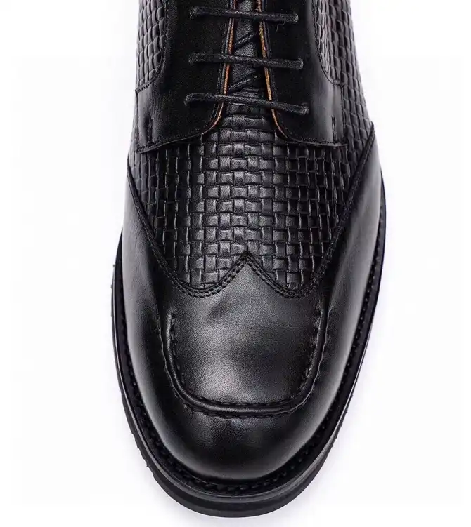 hype Prada Leather Shoes