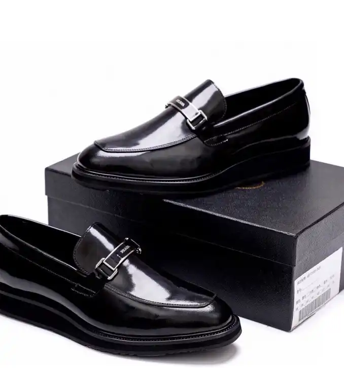 hype Prada Leather Shoes