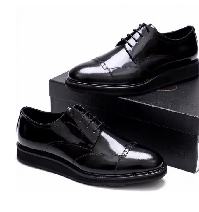 hype Prada Leather Shoes