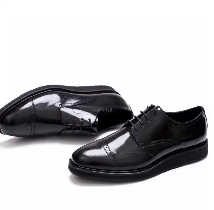 hype Prada Leather Shoes