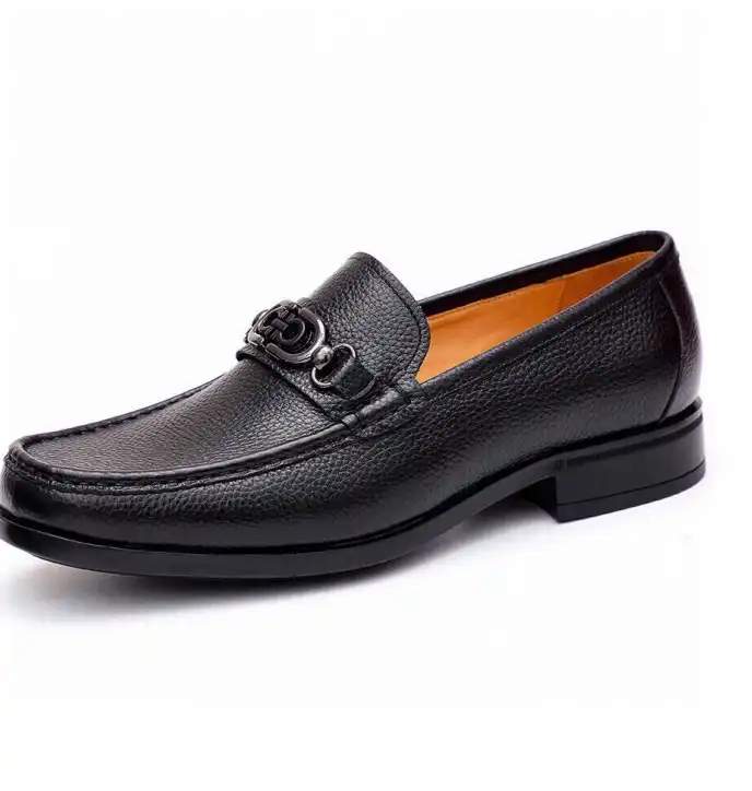 hype Ferragamo Leather Shoes