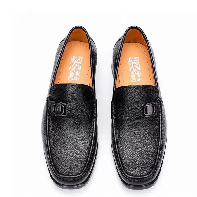 hype Ferragamo Leather Shoes