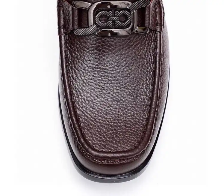 hype Ferragamo Leather Shoes