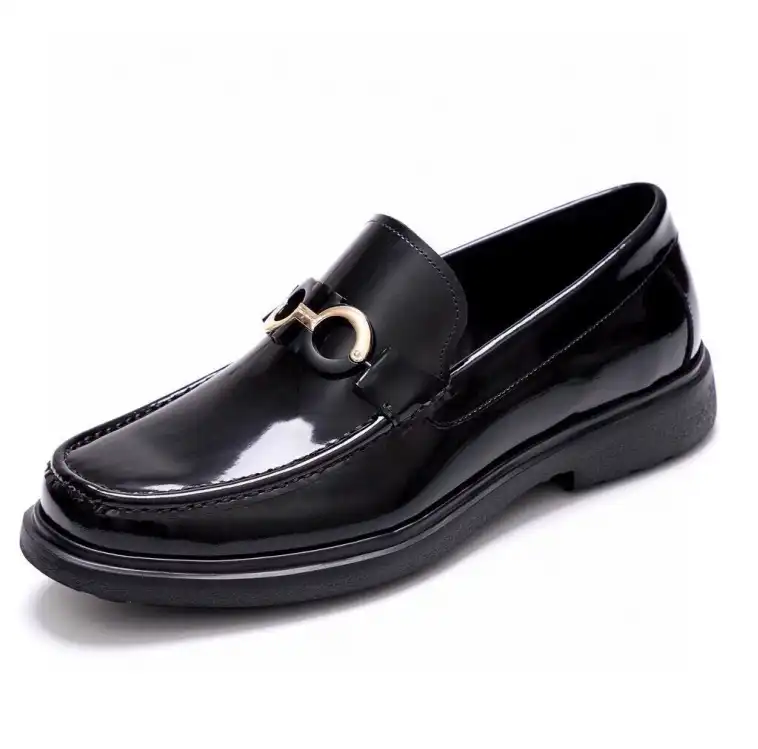 hype Ferragamo Leather Shoes