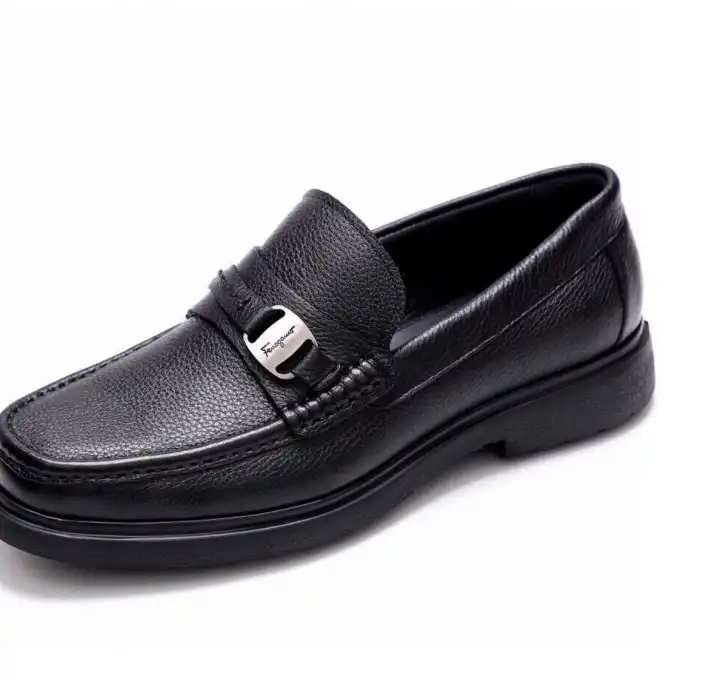 hype Ferragamo Leather Shoes