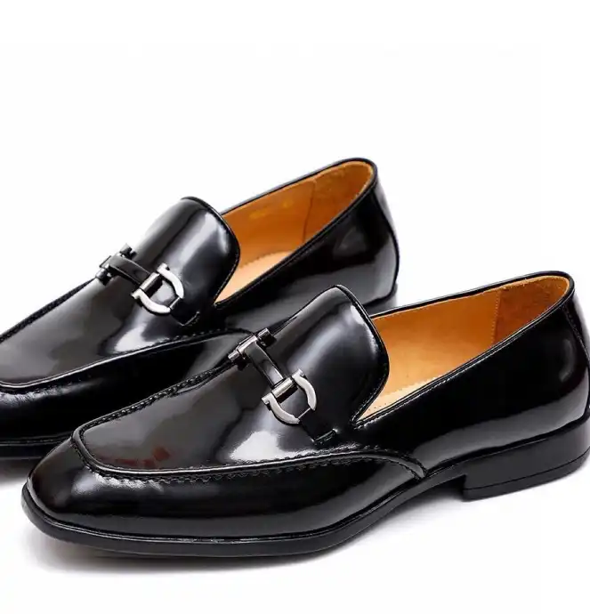 hype Ferragamo Leather Shoes