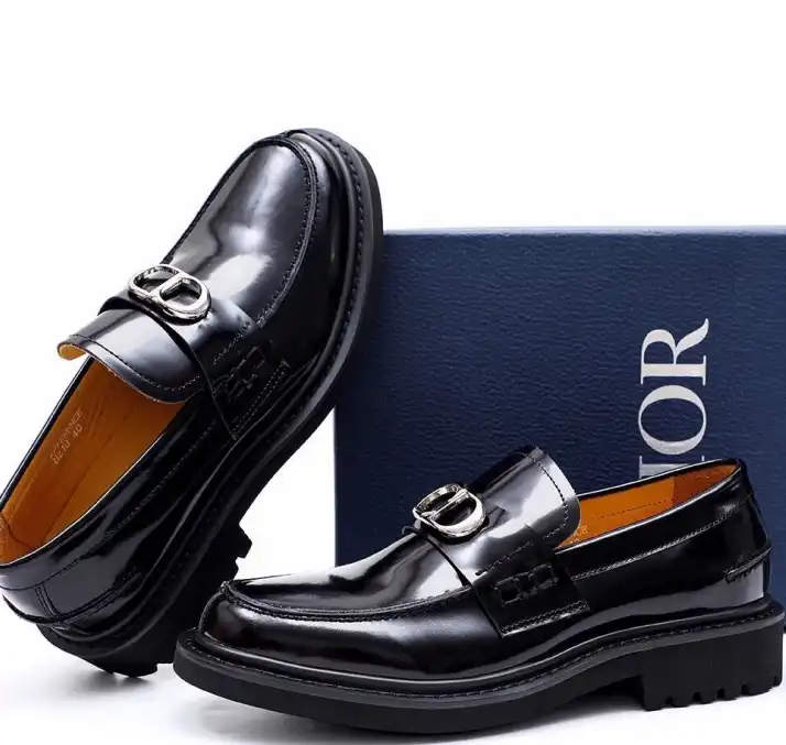 hype Christian Dior Leather Shoes