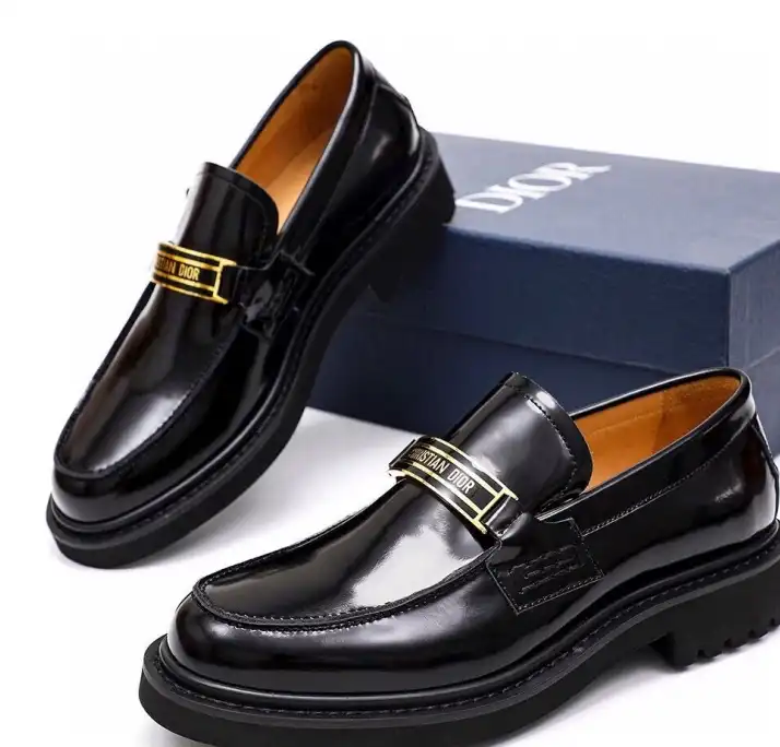 hype Christian Dior Leather Shoes