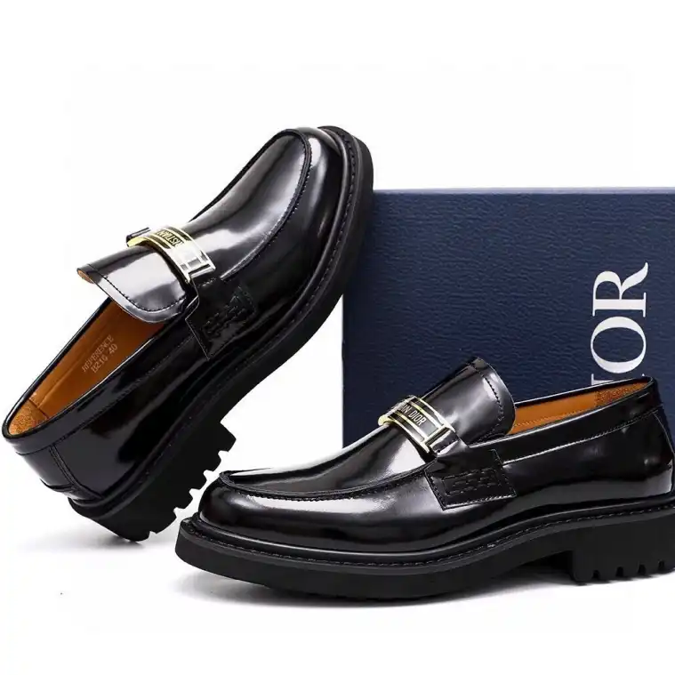 hype Christian Dior Leather Shoes