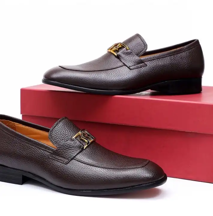 hype Ferragamo Leather Shoes