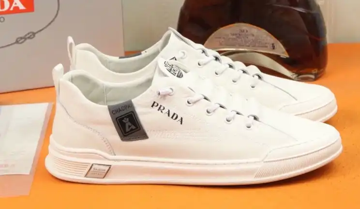 hype Prada Leather Shoes