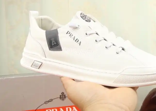 hype Prada Leather Shoes