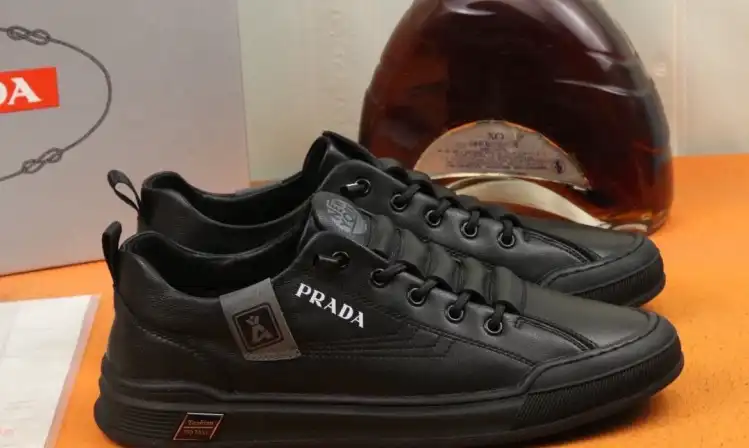 hype Prada Leather Shoes