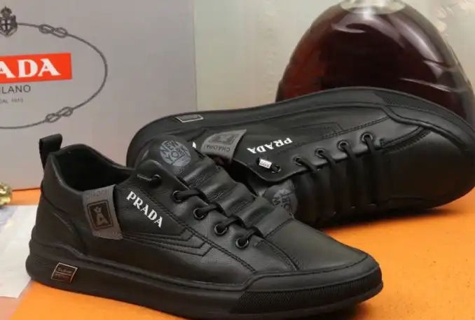 hype Prada Leather Shoes