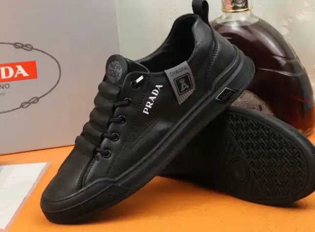 hype Prada Leather Shoes