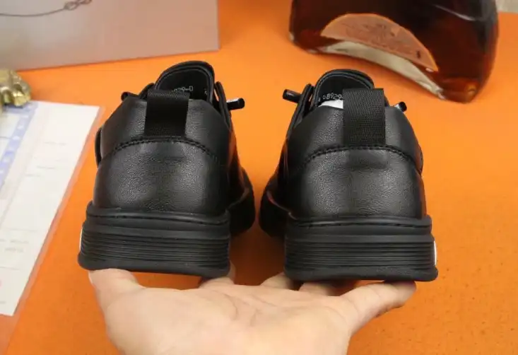 hype Prada Leather Shoes