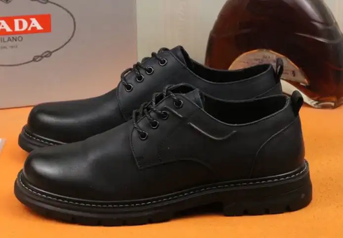 hype Prada Leather Shoes