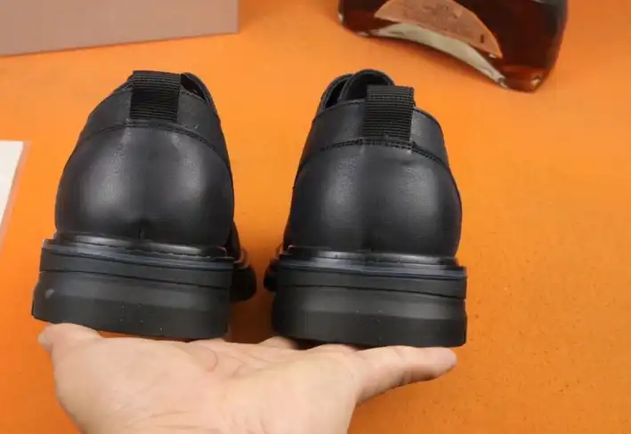 hype Prada Leather Shoes