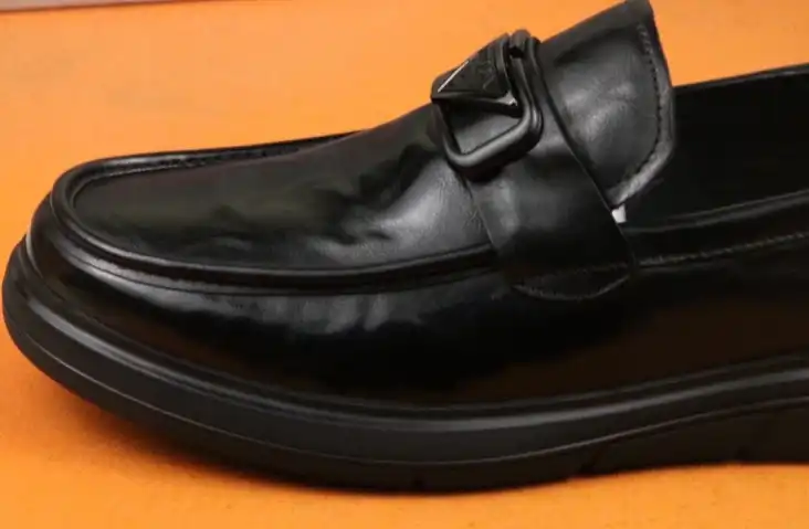 hype Prada Leather Shoes