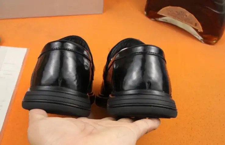 hype Prada Leather Shoes