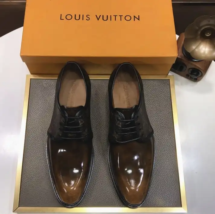 hype LV Leather Shoes