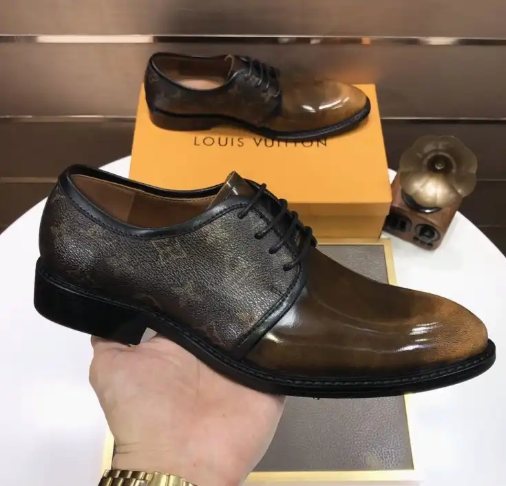 hype LV Leather Shoes