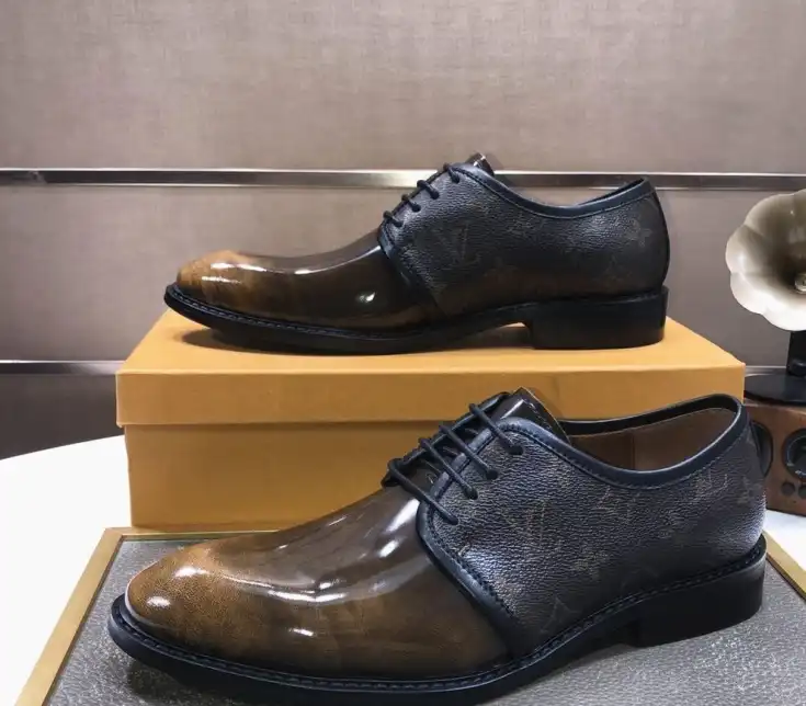 hype LV Leather Shoes