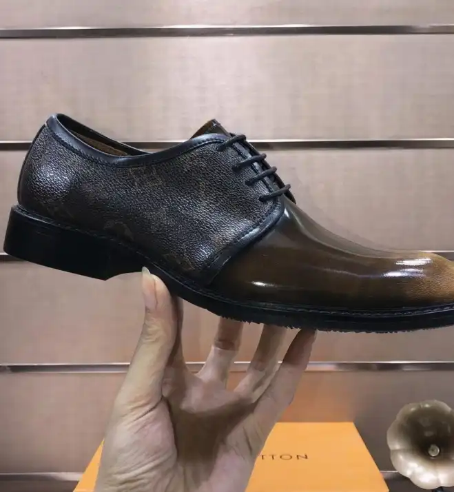 hype LV Leather Shoes