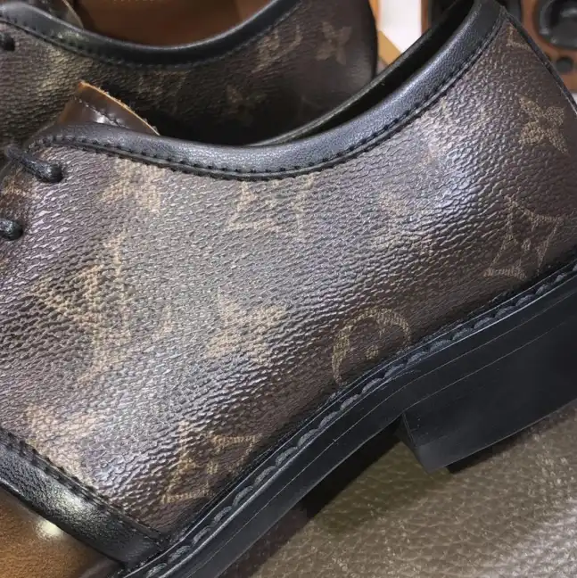 hype LV Leather Shoes