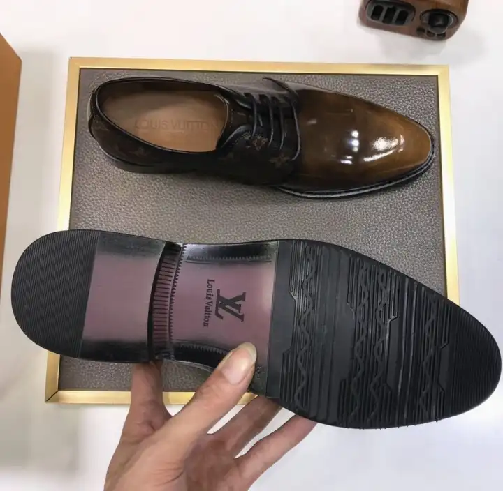 hype LV Leather Shoes