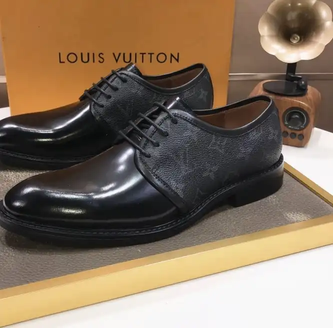 hype LV Leather Shoes