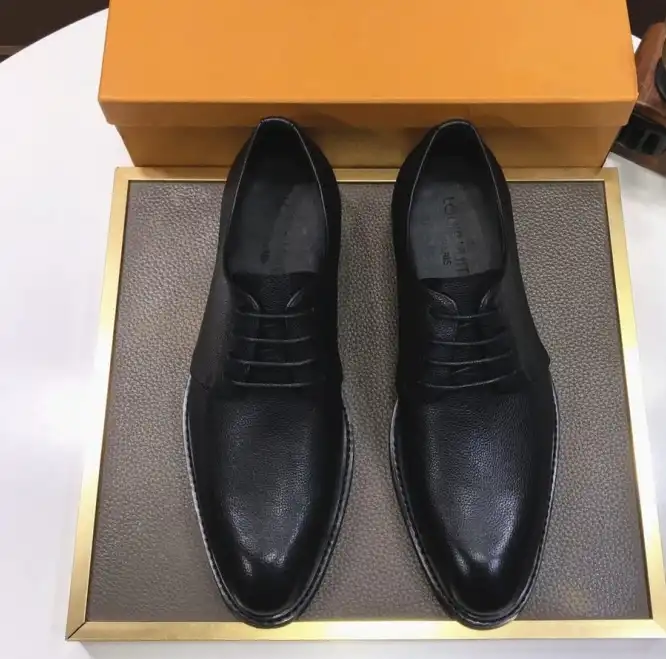 hype LV Leather Shoes